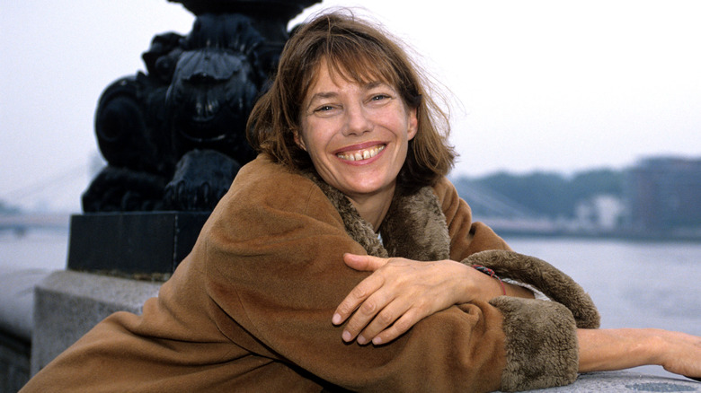 Jane Birkin smiling