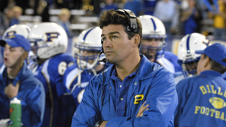 Coach Taylor on the sidelines