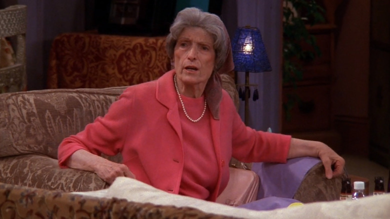 Grandma Tribbiani talks on "Friends"