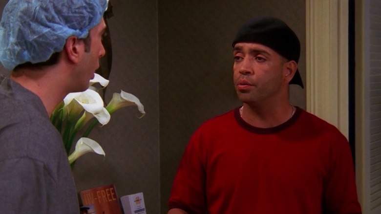 Ross gets a tan 