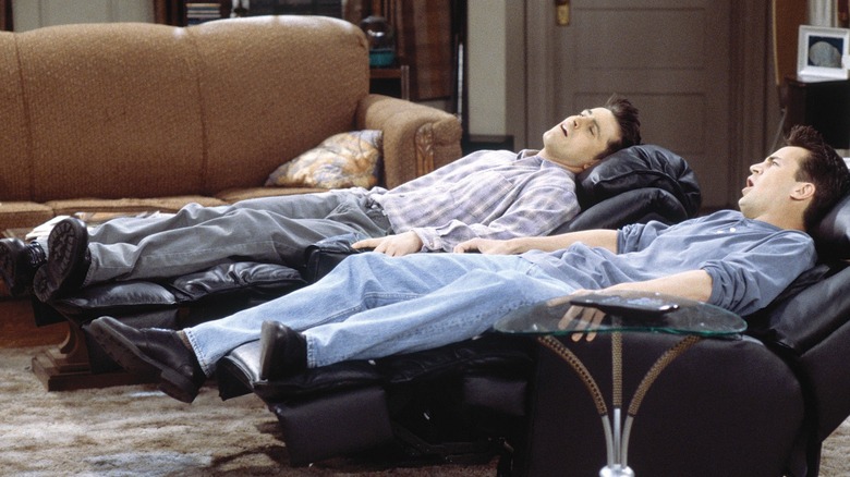 Joey Chandler reclining 