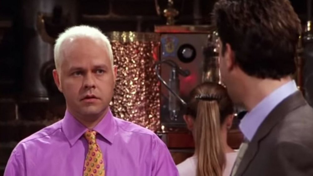 James Michael Tyler as Gunther and David Schwimmer as Ross in Friends