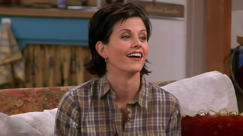 Monica Geller smiling