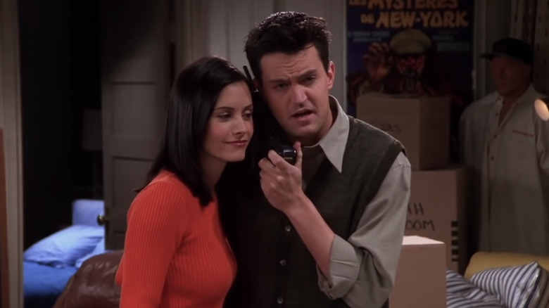 Monica and Chandler trick Phoebe on the phone