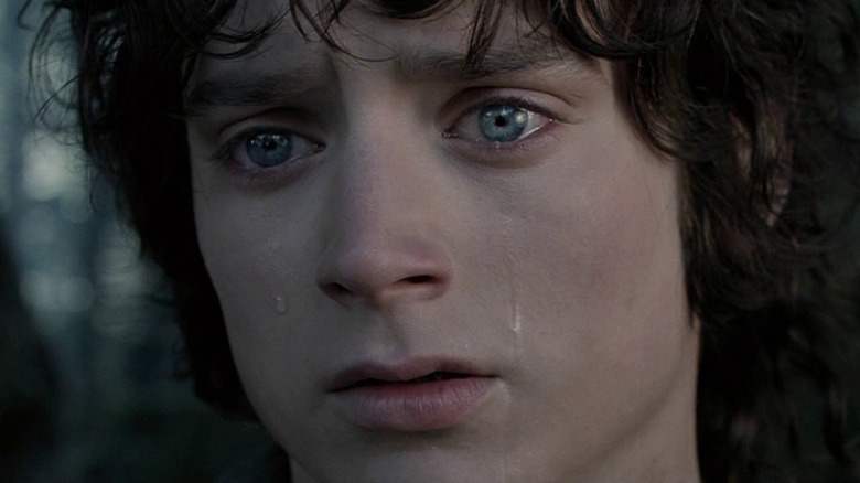 Frodo crying