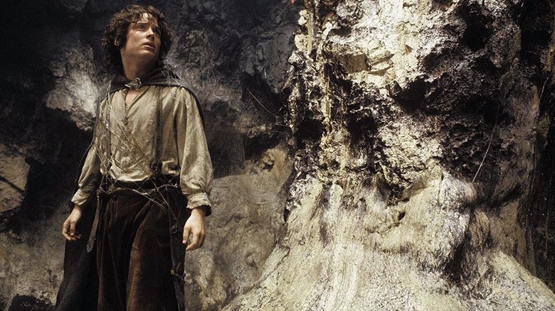 Frodo in Shelob's Lair