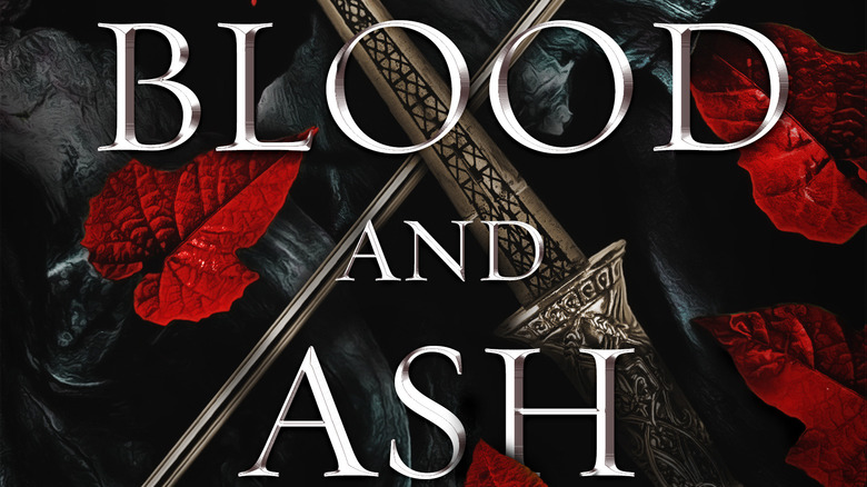 Book cover featuring the title "Blood and Ash"