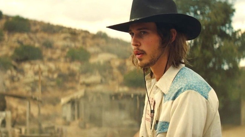 Tex sitting on his horse