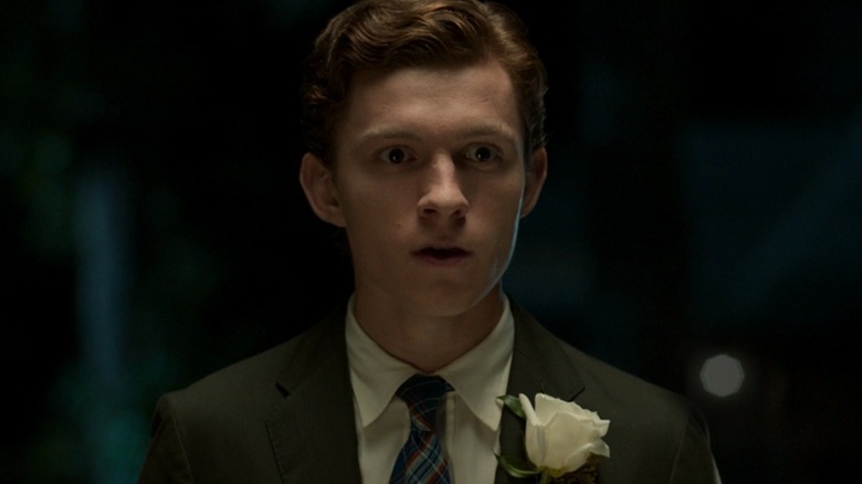 Peter wearing a suit