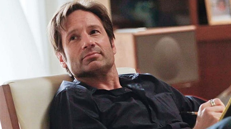 Hank Moody smiling 