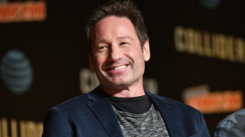 David Duchovny smiling 