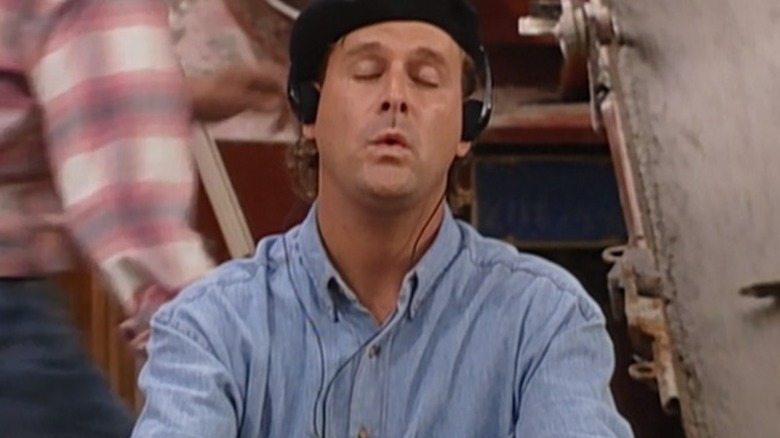 Dave Coulier listening to his tapes