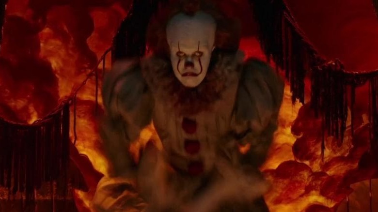 Pennywise with a frowny face