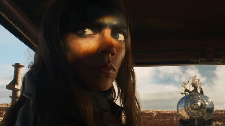 Furiosa looking intense