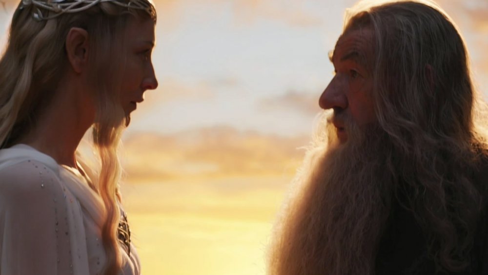 Cate Blanchett and Ian McKellan,The Hobbit