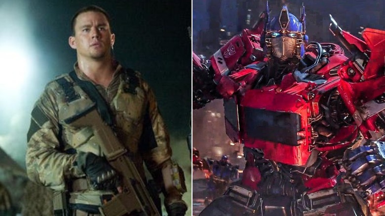 GI Joe and Optimus Prime