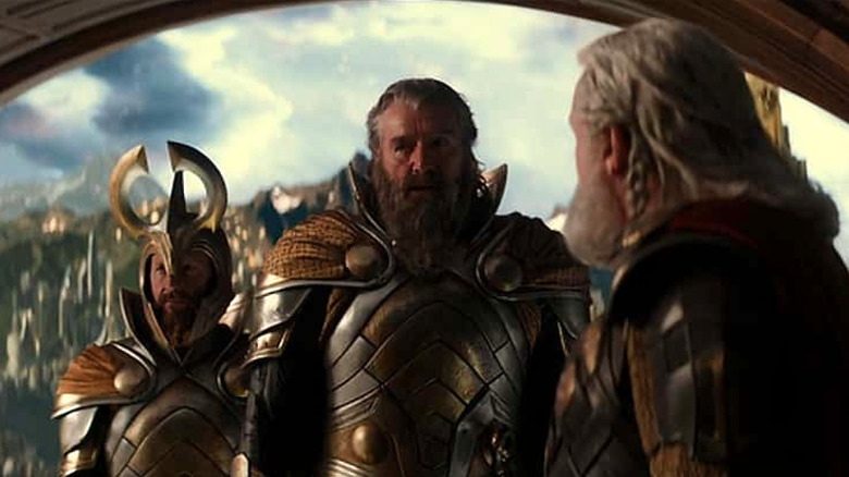 Clive Russell talking in Thor 2