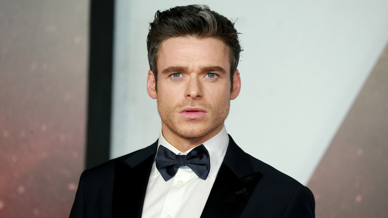 Richard Madden looking confused