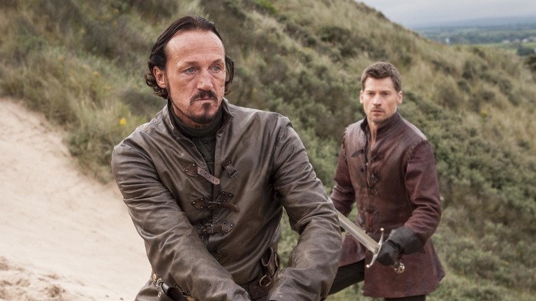 Bronn fights alongside Jaime