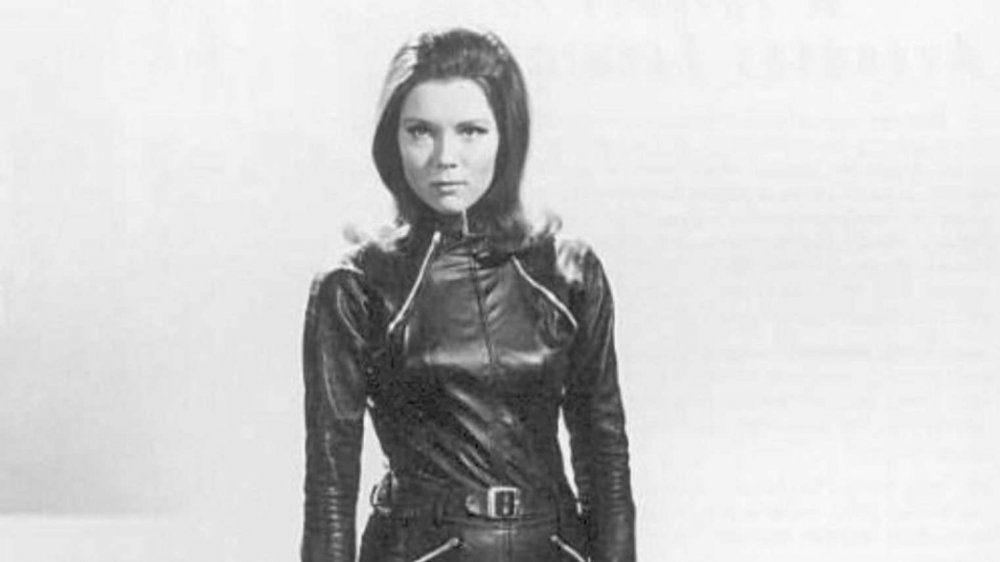 Diana Rigg as Emma Peel on The Avengers