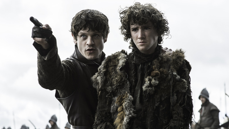 Ramsay and Rickon Stark