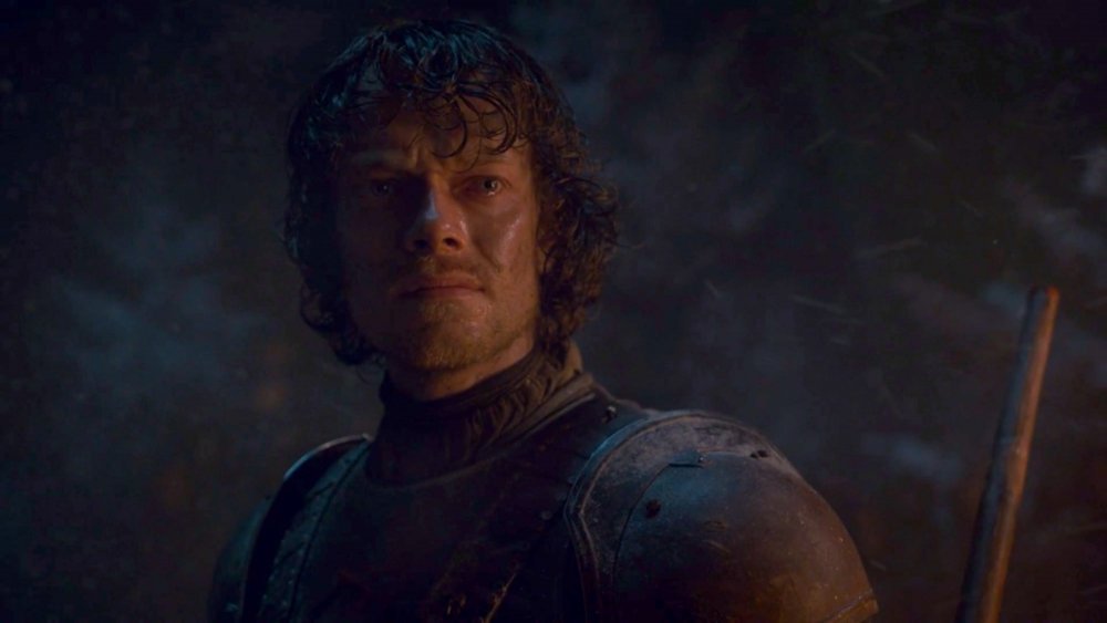 Alfie Allen as Theon Greyjoy on Game of Thrones