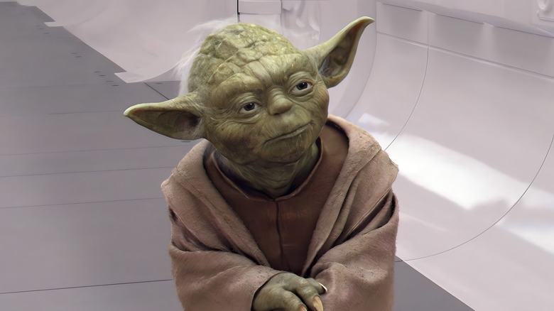 Yoda looking wise