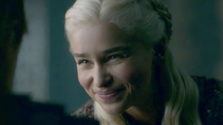 Daenerys mean girl smile meme