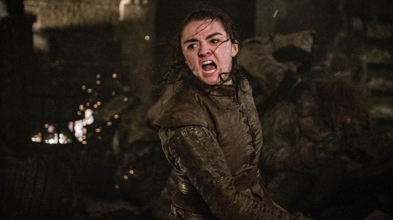 Arya Stark, Needle in combat