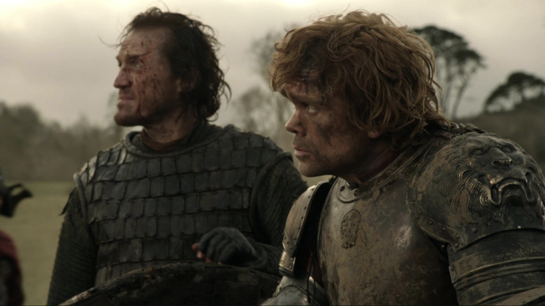 Bronn and Tyrion in Game of Thrones