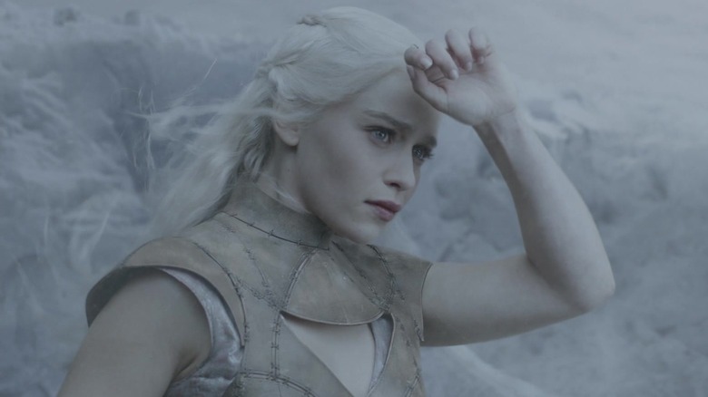 Daenerys Targaryen in snow