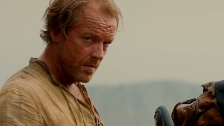 Jorah advises Daenerys early in her journey