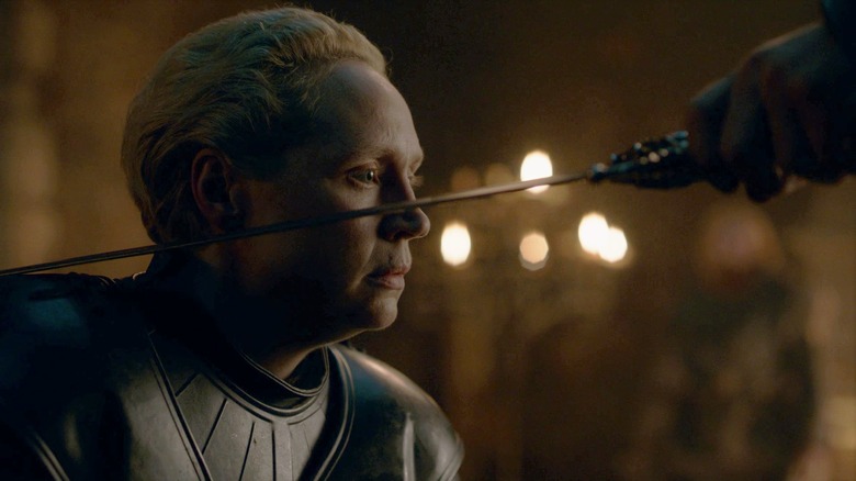 Brienne of Tarth is knighted