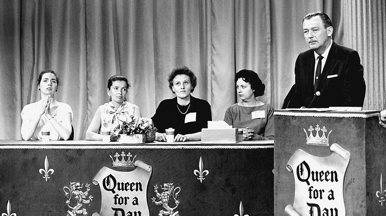 Host and contestant on Queen for a Day
