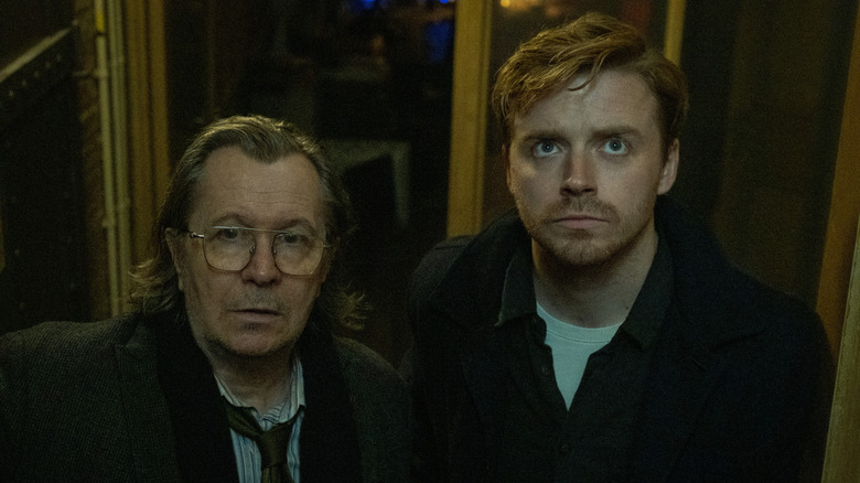 Gary Oldman and Jack Lowden looking ahead