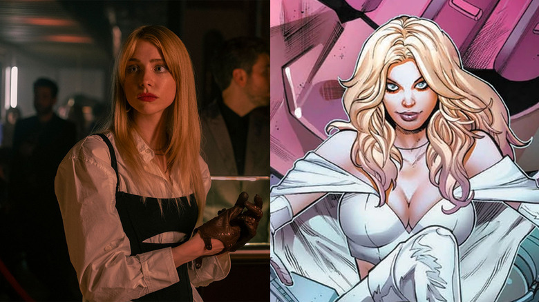 Cate Dunlap Emma Frost side-by-side