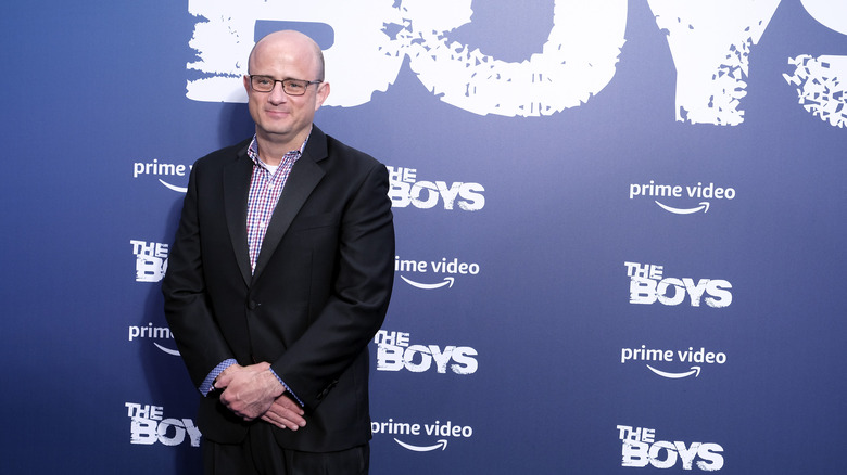 Eric Kripke smiling on red carpet