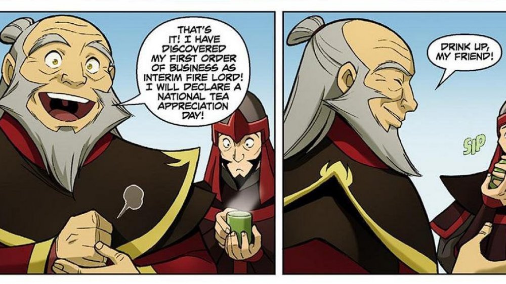 Iroh as Interim Fire Lord