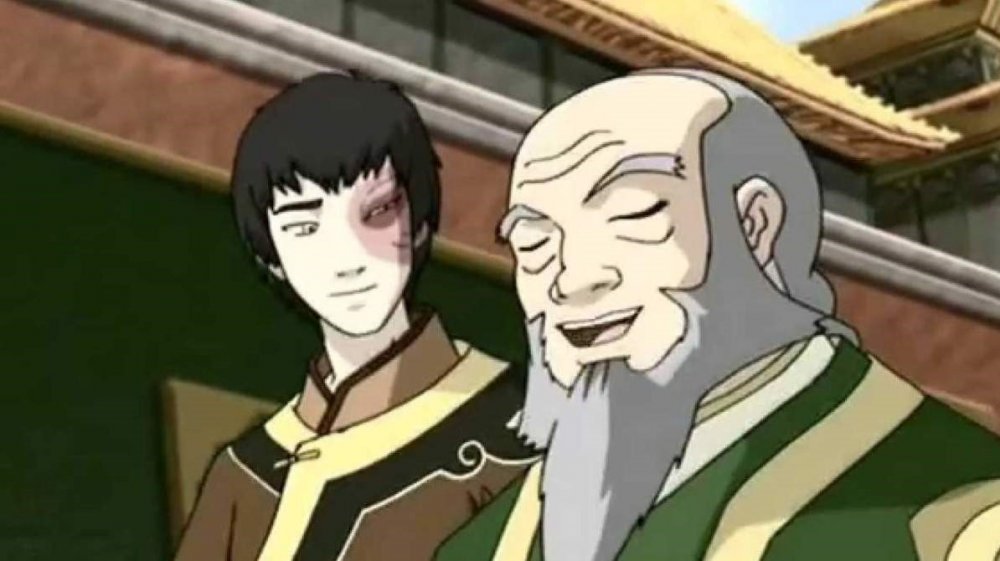 Iroh and Zuko in Ba Sing Se in Avatar: The Last Airbender