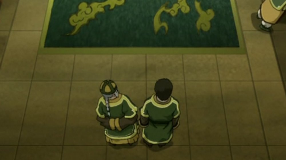 Iroh and Zuko in the Jasmine Dragon in Avatar: The Last Airbender