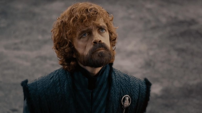 Tyrion looking concerned