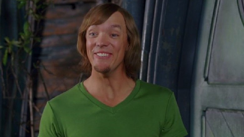 Shaggy smiling