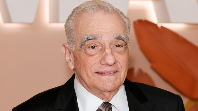 Martin Scorsese smiling