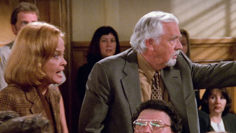 Mrs. and Mr. Ross in courtroom