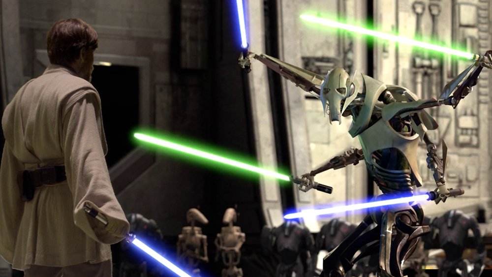 Obi-Wan Kenobi and General Grievous