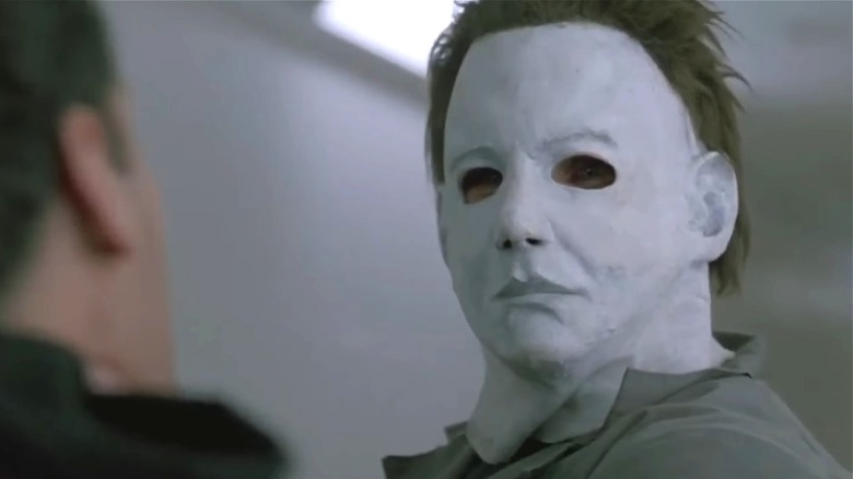 Michael Myers killing someone