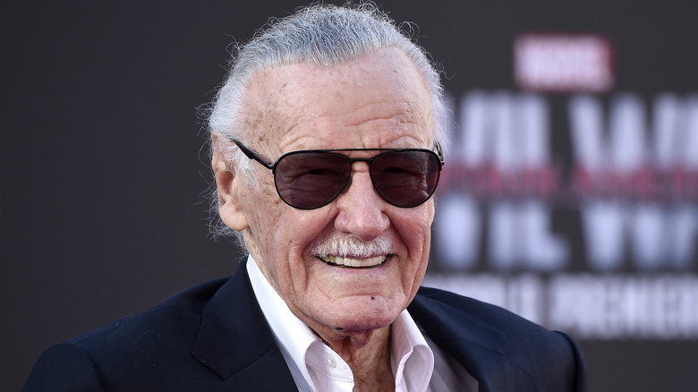 Stan Lee smiling