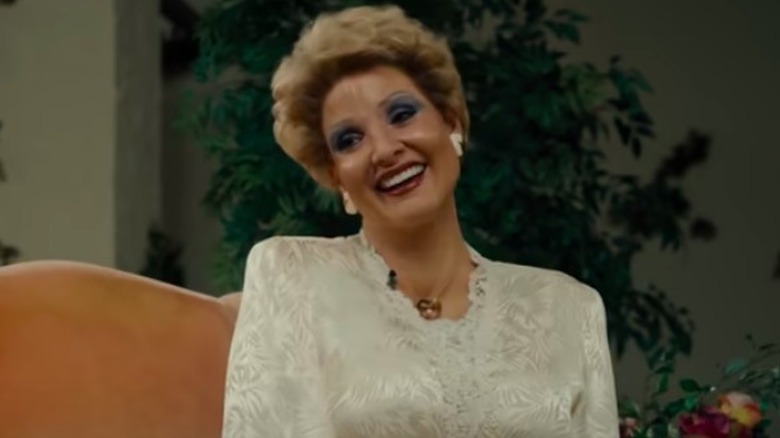 Chastain appears as Tammy Faye