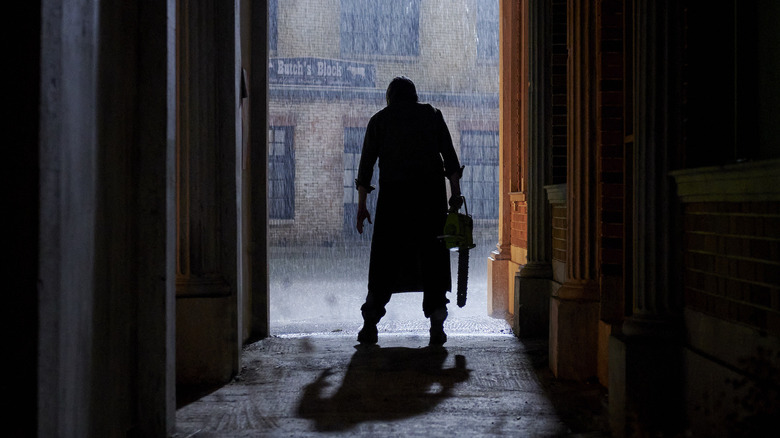 Mark Burnham as Leatherface in the new Texas Chainsaw Massacre sequel