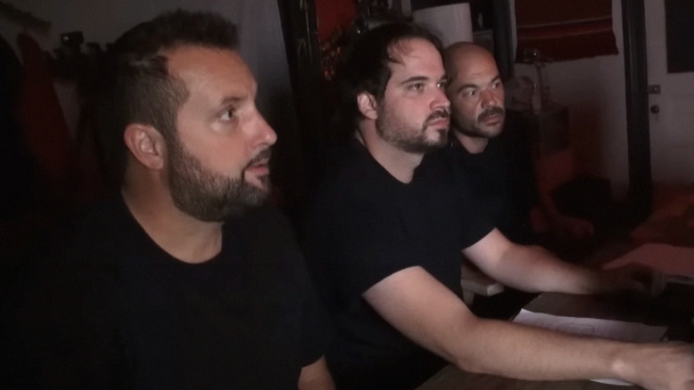 Ghost Adventures Crew at Computer